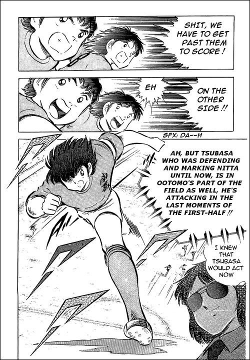 Captain Tsubasa Chapter 55 page 44 - Chapter 55: Hayabusa vs Tsubasa