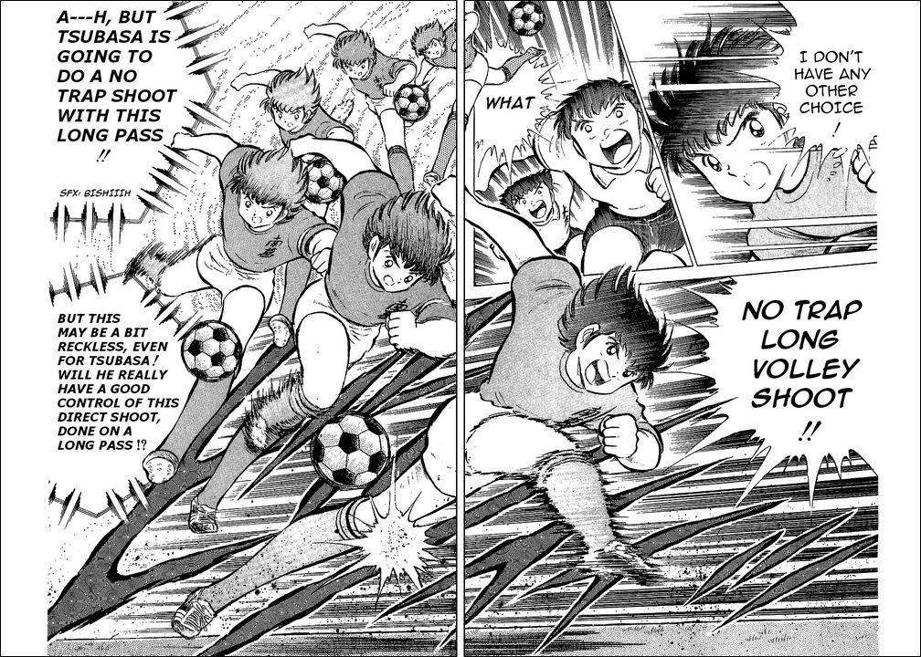 Captain Tsubasa Chapter 55 page 46 - Chapter 55: Hayabusa vs Tsubasa