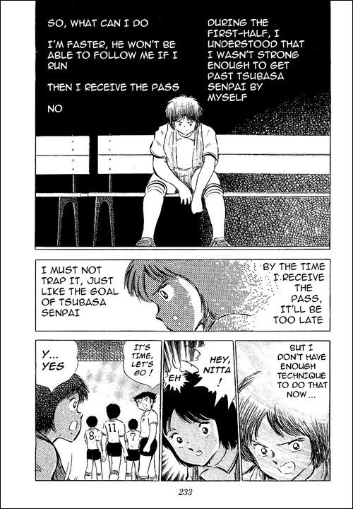 Captain Tsubasa Chapter 55 page 54 - Chapter 55: Hayabusa vs Tsubasa