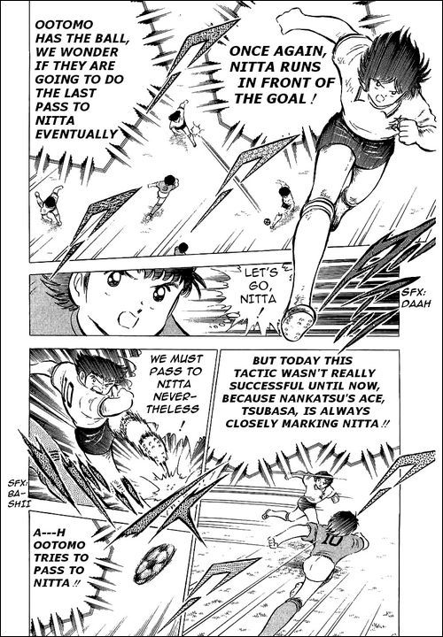 Captain Tsubasa Chapter 55 page 56 - Chapter 55: Hayabusa vs Tsubasa