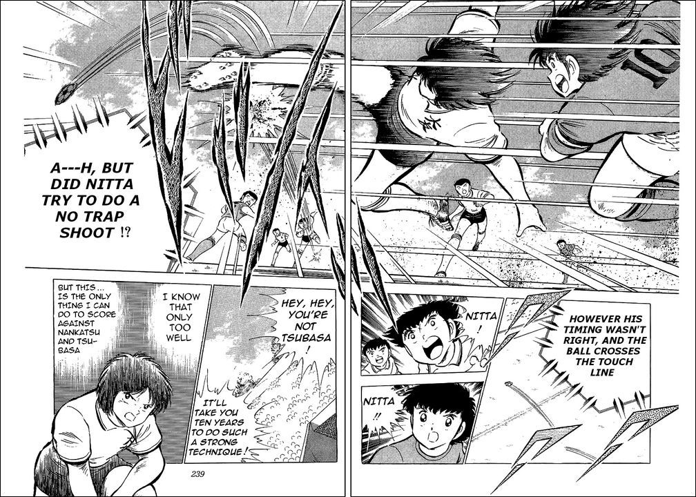 Captain Tsubasa Chapter 55 page 58 - Chapter 55: Hayabusa vs Tsubasa