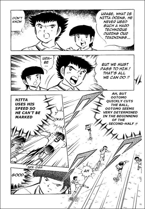 Captain Tsubasa Chapter 55 page 59 - Chapter 55: Hayabusa vs Tsubasa