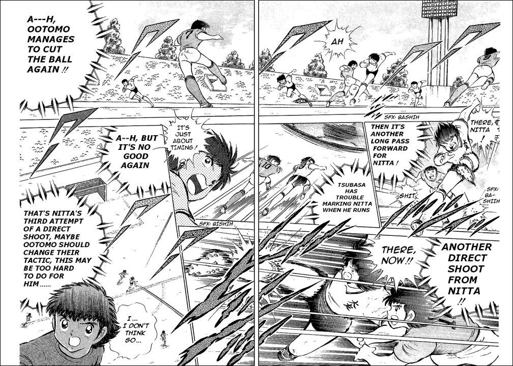 Captain Tsubasa Chapter 55 page 63 - Chapter 55: Hayabusa vs Tsubasa