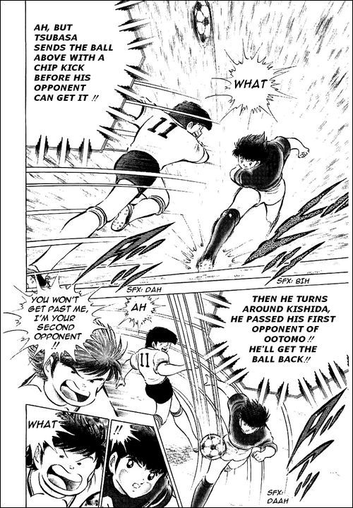 Captain Tsubasa Chapter 55 page 82 - Chapter 55: Hayabusa vs Tsubasa