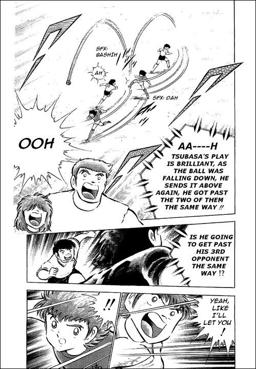 Captain Tsubasa Chapter 55 page 83 - Chapter 55: Hayabusa vs Tsubasa