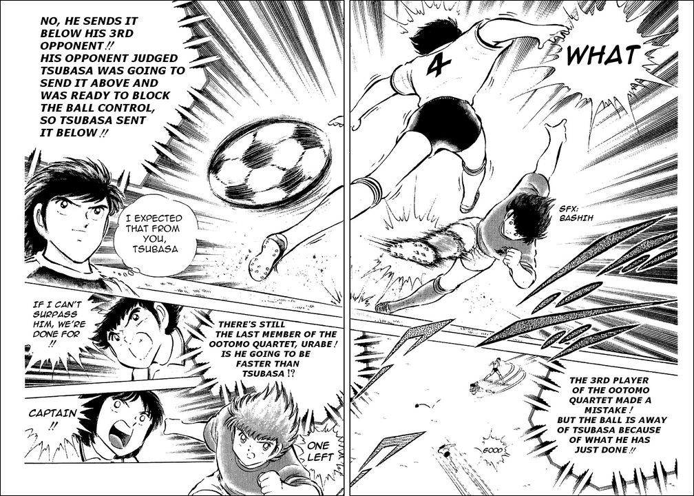 Captain Tsubasa Chapter 55 page 84 - Chapter 55: Hayabusa vs Tsubasa