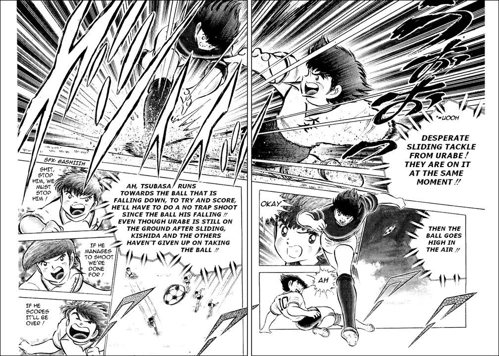 Captain Tsubasa Chapter 55 page 85 - Chapter 55: Hayabusa vs Tsubasa