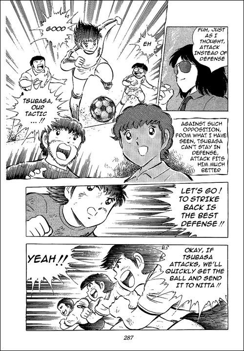 Captain Tsubasa Chapter 55 page 95 - Chapter 55: Hayabusa vs Tsubasa