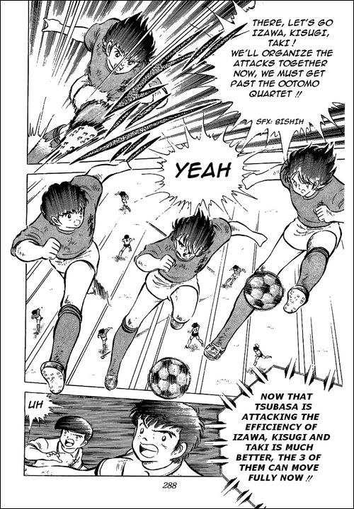 Captain Tsubasa Chapter 55 page 96 - Chapter 55: Hayabusa vs Tsubasa