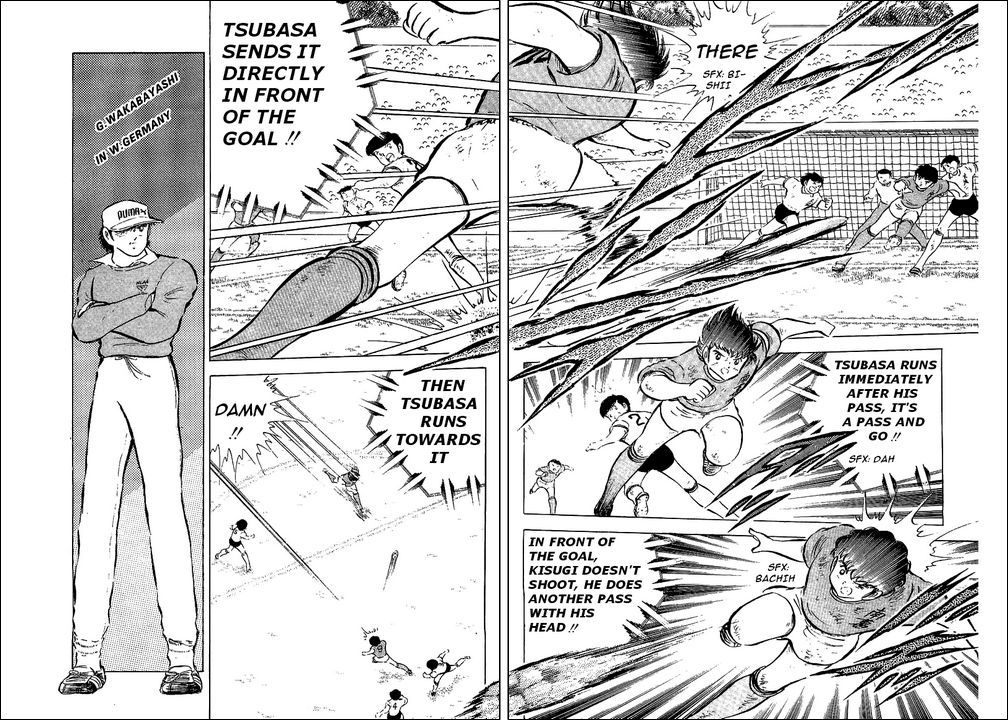Captain Tsubasa Chapter 55 page 98 - Chapter 55: Hayabusa vs Tsubasa