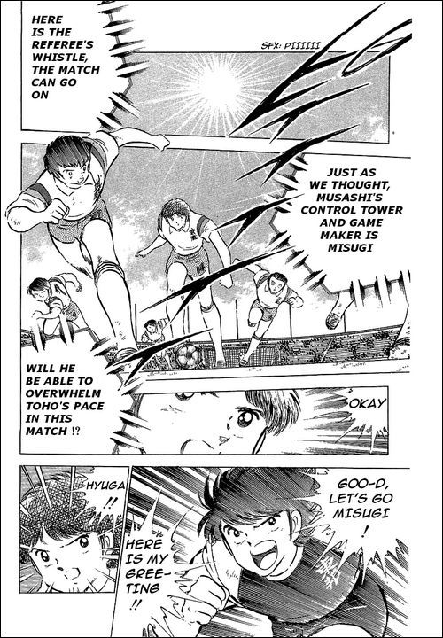 Captain Tsubasa Chapter 56 page 21 - Chapter 56: Hyuga vs Misugi
