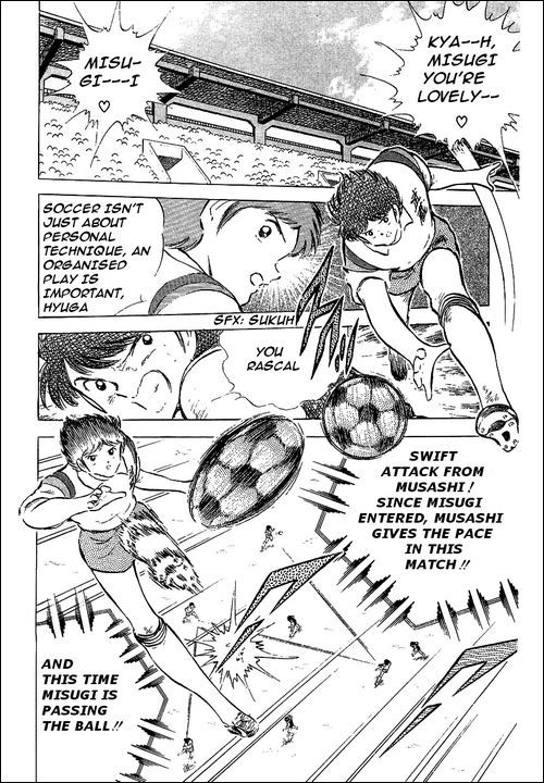 Captain Tsubasa Chapter 56 page 37 - Chapter 56: Hyuga vs Misugi