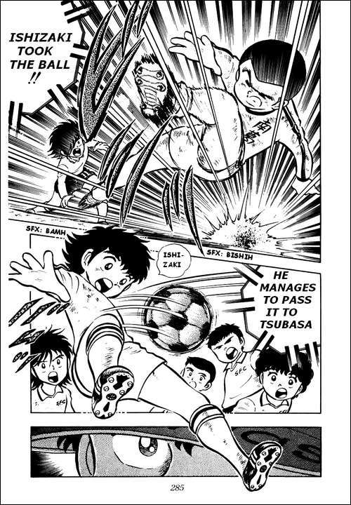 Captain Tsubasa Chapter 6 page 33 - Chapter 6: Fate's Long Shot