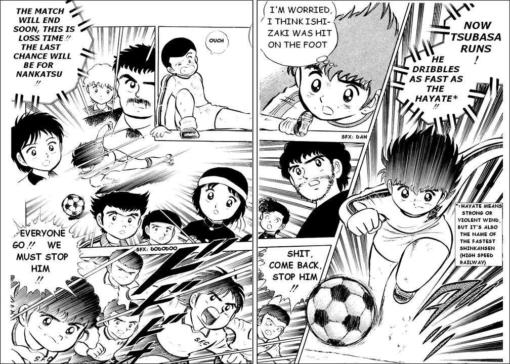 Captain Tsubasa Chapter 6 page 35 - Chapter 6: Fate's Long Shot