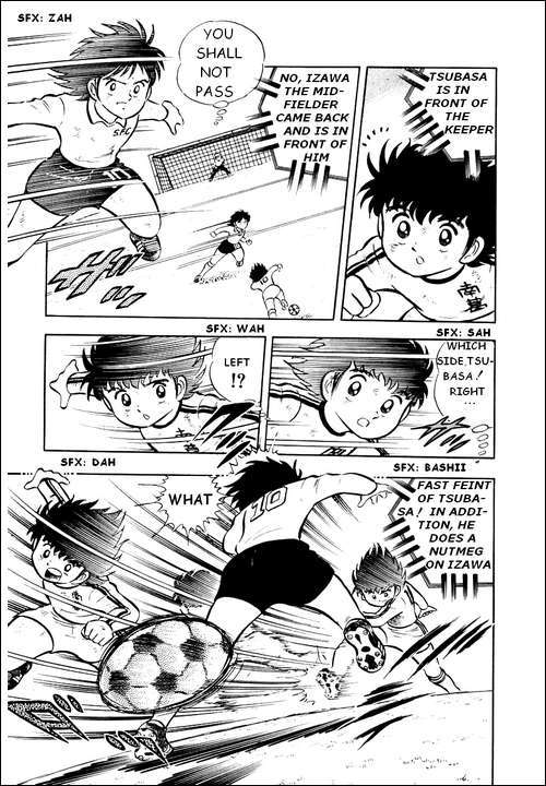 Captain Tsubasa Chapter 6 page 41 - Chapter 6: Fate's Long Shot