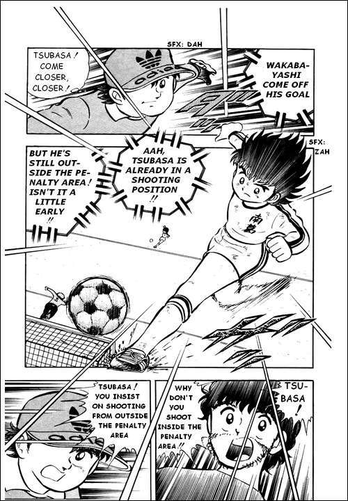 Captain Tsubasa Chapter 6 page 43 - Chapter 6: Fate's Long Shot