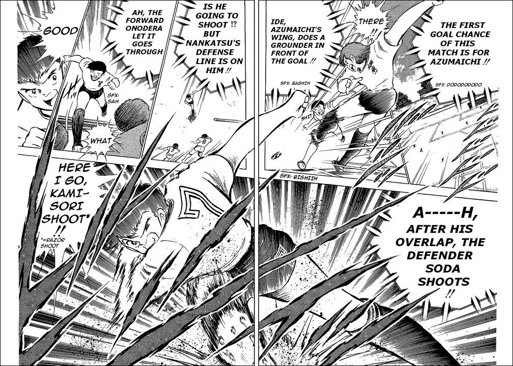 Captain Tsubasa Chapter 60 page 12 - Chapter 60: Kamisori Power Explosion