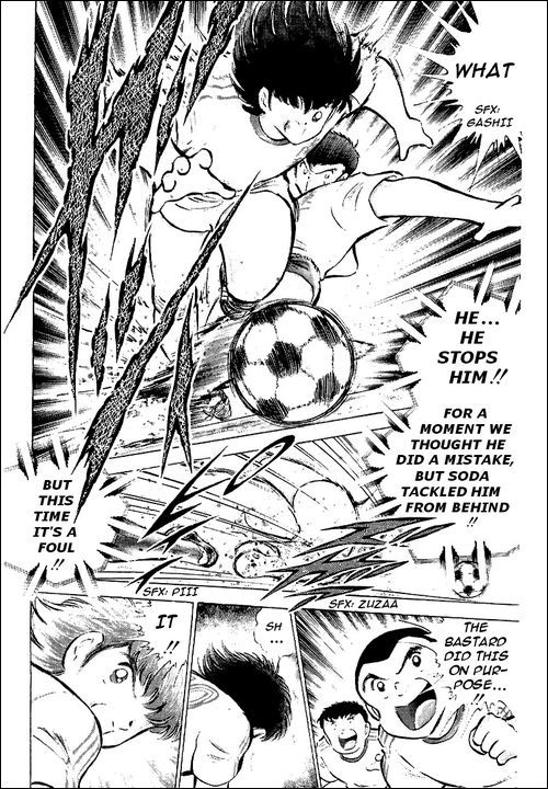 Captain Tsubasa Chapter 60 page 24 - Chapter 60: Kamisori Power Explosion