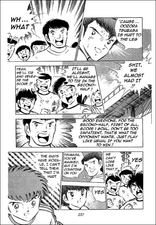 Captain Tsubasa Chapter 60 page 36 - Chapter 60: Kamisori Power Explosion