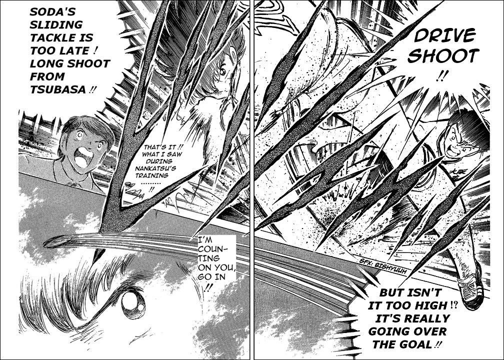 Captain Tsubasa Chapter 60 page 45 - Chapter 60: Kamisori Power Explosion