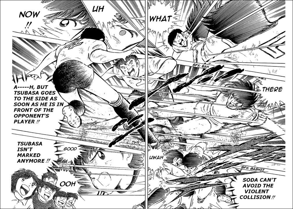 Captain Tsubasa Chapter 60 page 53 - Chapter 60: Kamisori Power Explosion