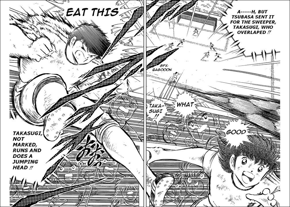 Captain Tsubasa Chapter 60 page 57 - Chapter 60: Kamisori Power Explosion