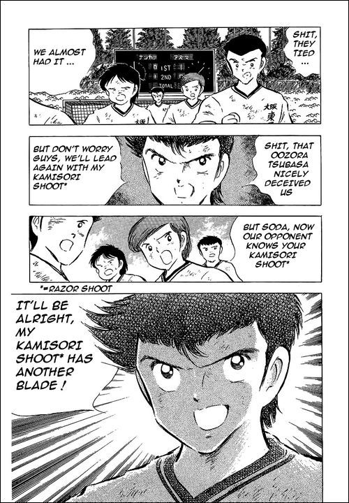 Captain Tsubasa Chapter 60 page 60 - Chapter 60: Kamisori Power Explosion