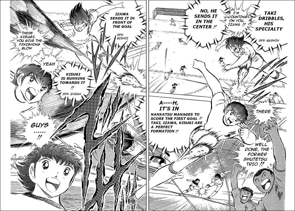 Captain Tsubasa Chapter 63 page 10 - Chapter 63: The New Wondrous Air Combi Play