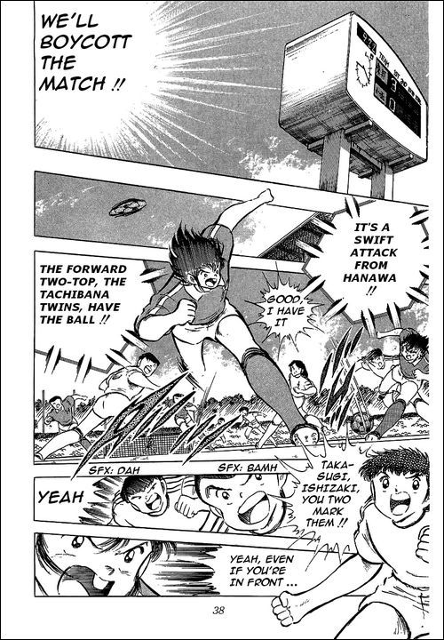 Captain Tsubasa Chapter 63 page 28 - Chapter 63: The New Wondrous Air Combi Play