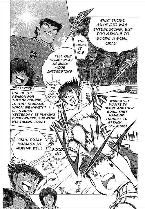 Captain Tsubasa Chapter 63 page 35 - Chapter 63: The New Wondrous Air Combi Play