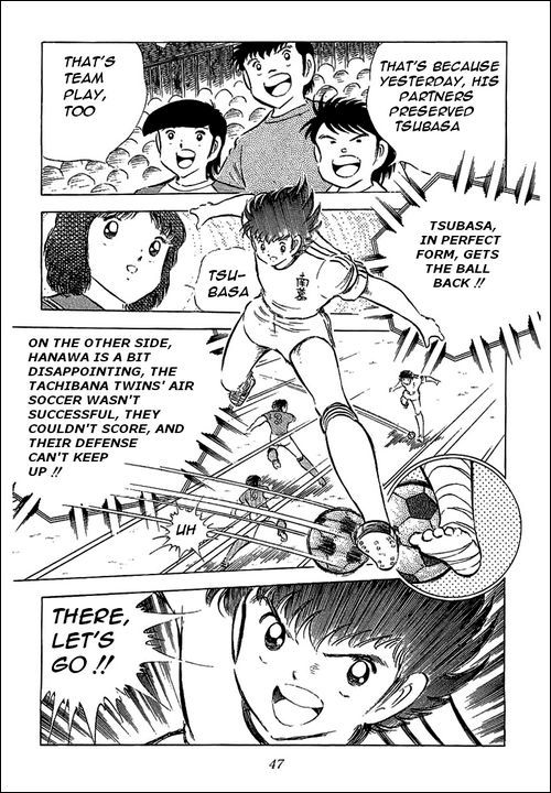 Captain Tsubasa Chapter 63 page 36 - Chapter 63: The New Wondrous Air Combi Play