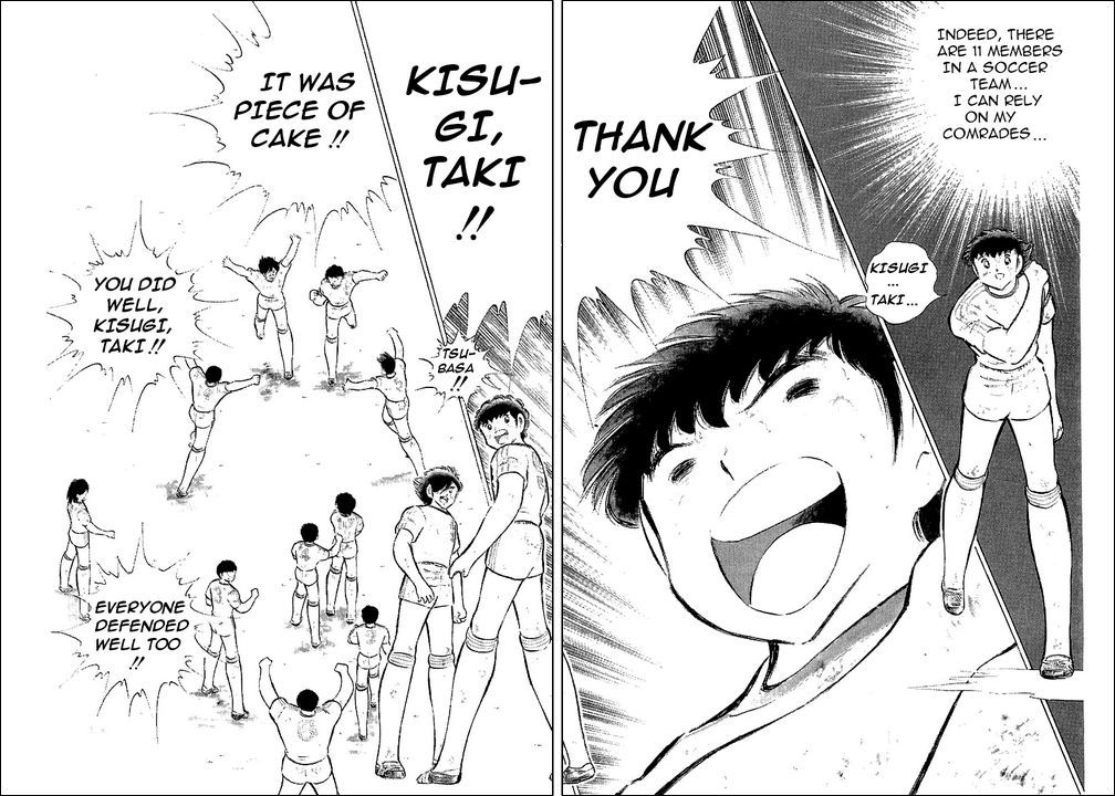 Captain Tsubasa Chapter 68 page 14 - Chapter 68: Undying Team Work
