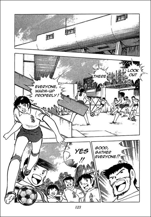 Captain Tsubasa Chapter 69 page 1 - Chapter 69: Semi Finals' Outbreaks