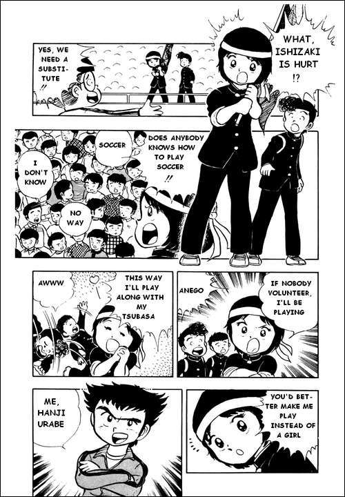 Captain Tsubasa Chapter 7 page 8 - Chapter 7: I Am Misaki Taro