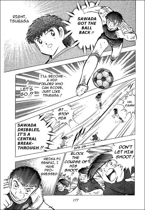 Captain Tsubasa Chapter 70 page 15 - Chapter 70: The Fierce Tiger Encouragements