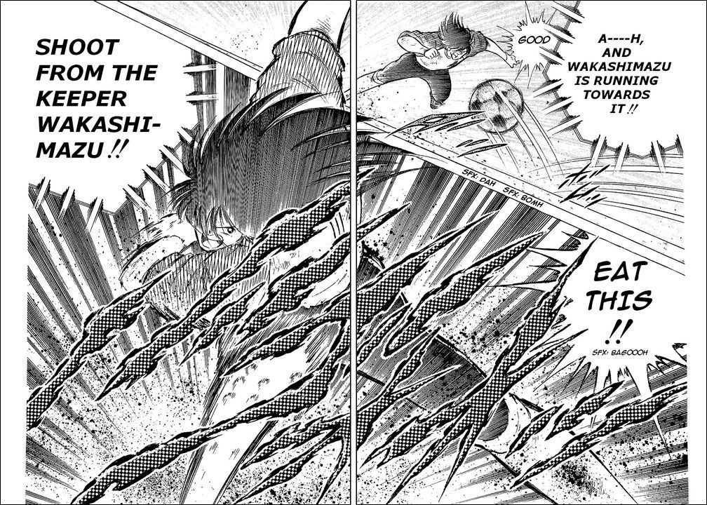 Captain Tsubasa Chapter 70 page 28 - Chapter 70: The Fierce Tiger Encouragements