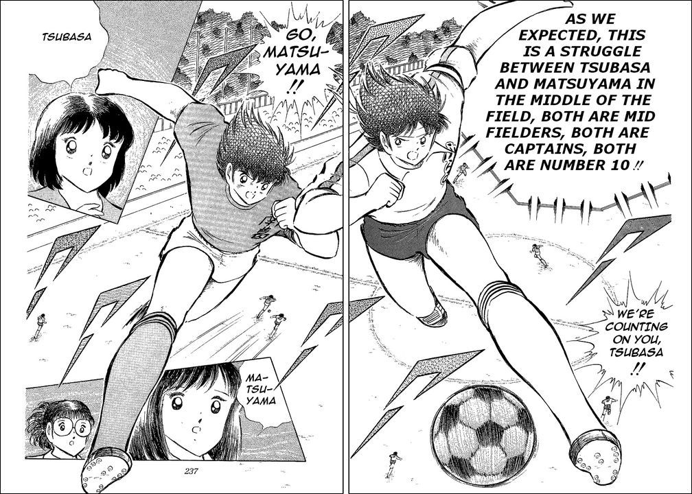 Captain Tsubasa Chapter 71 page 22 - Chapter 71: Number 10 vs Number 10