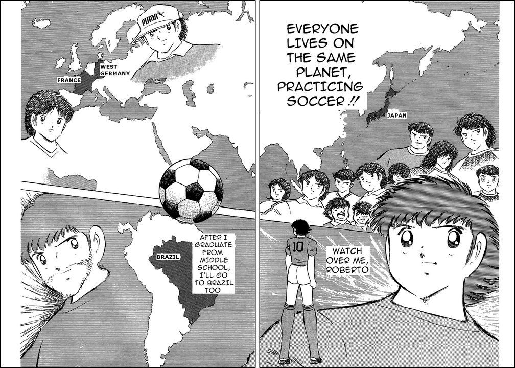 Captain Tsubasa Chapter 71 page 4 - Chapter 71: Number 10 vs Number 10