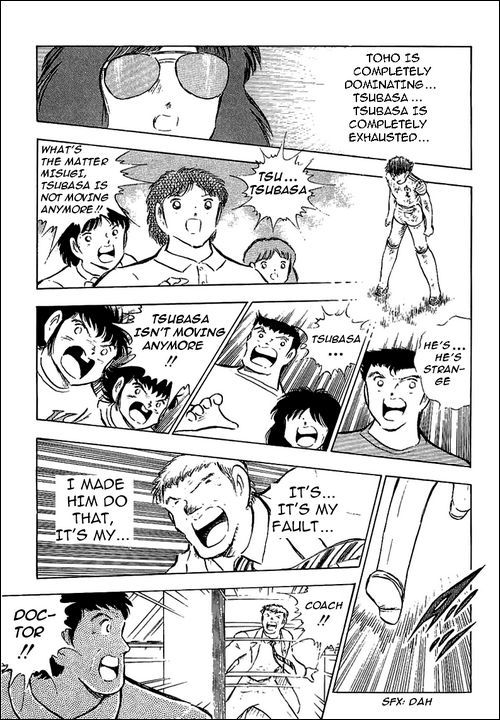 Captain Tsubasa Chapter 80 page 115 - Chapter 80: Incandescent Fighters, The Fierce Tiger And Tsubasa
