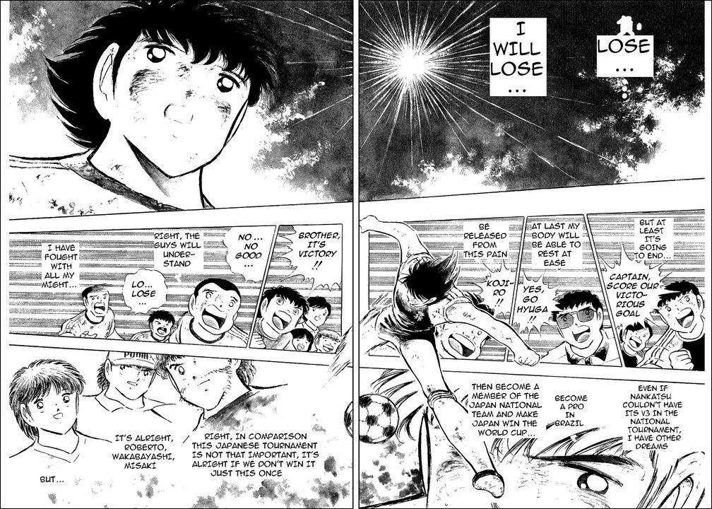 Captain Tsubasa Chapter 80 page 121 - Chapter 80: Incandescent Fighters, The Fierce Tiger And Tsubasa