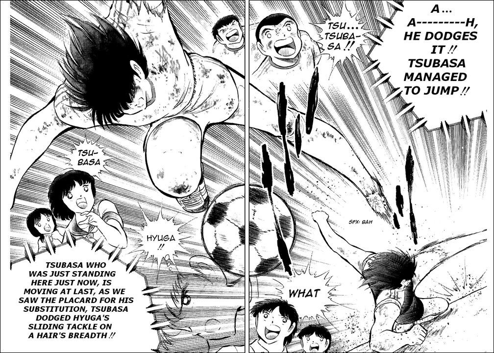 Captain Tsubasa Chapter 80 page 127 - Chapter 80: Incandescent Fighters, The Fierce Tiger And Tsubasa