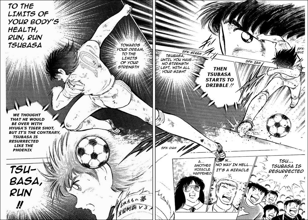 Captain Tsubasa Chapter 80 page 128 - Chapter 80: Incandescent Fighters, The Fierce Tiger And Tsubasa