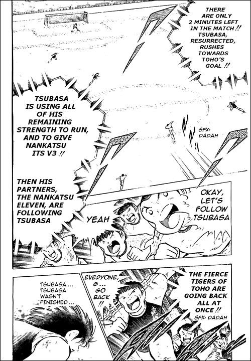 Captain Tsubasa Chapter 80 page 129 - Chapter 80: Incandescent Fighters, The Fierce Tiger And Tsubasa