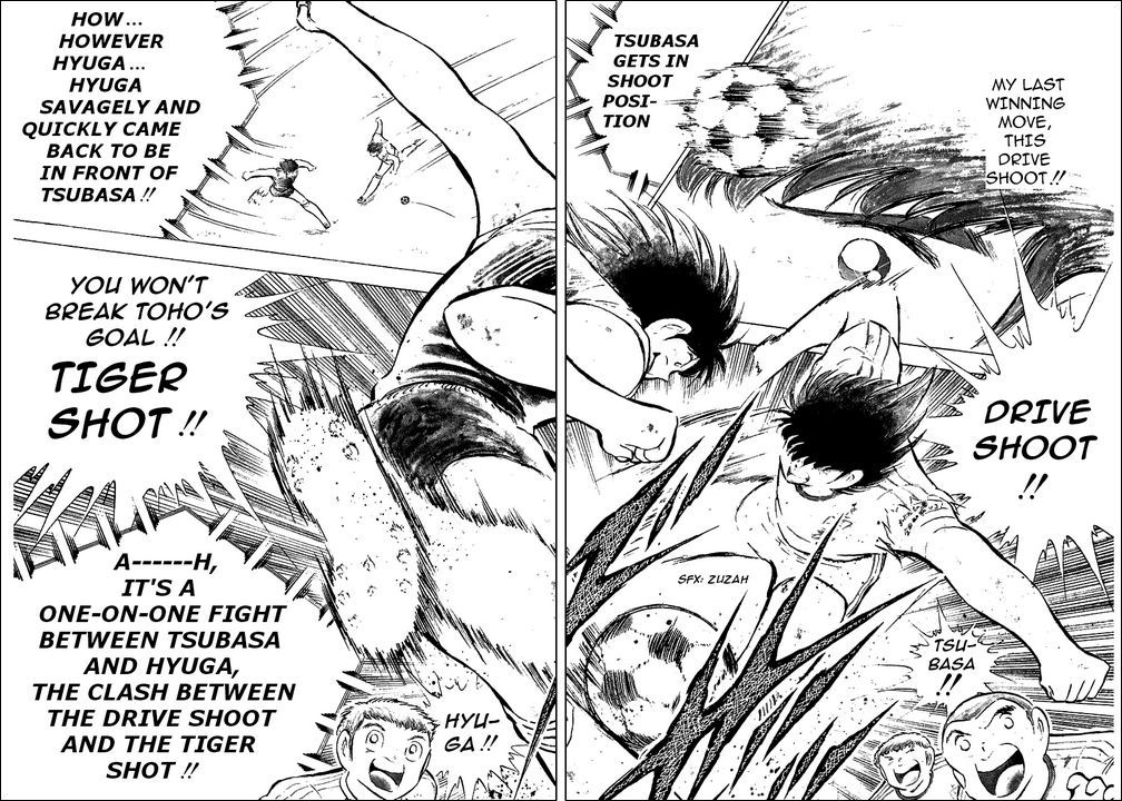 Captain Tsubasa Chapter 80 page 132 - Chapter 80: Incandescent Fighters, The Fierce Tiger And Tsubasa