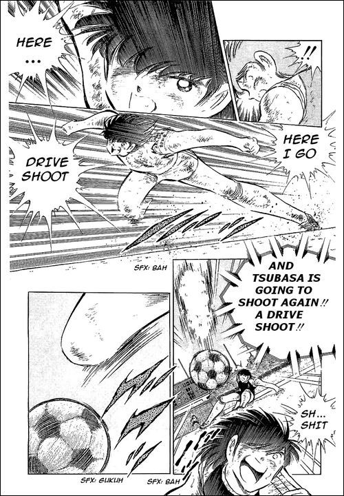 Captain Tsubasa Chapter 80 page 136 - Chapter 80: Incandescent Fighters, The Fierce Tiger And Tsubasa