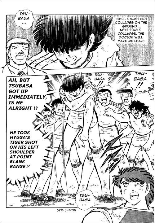 Captain Tsubasa Chapter 80 page 16 - Chapter 80: Incandescent Fighters, The Fierce Tiger And Tsubasa