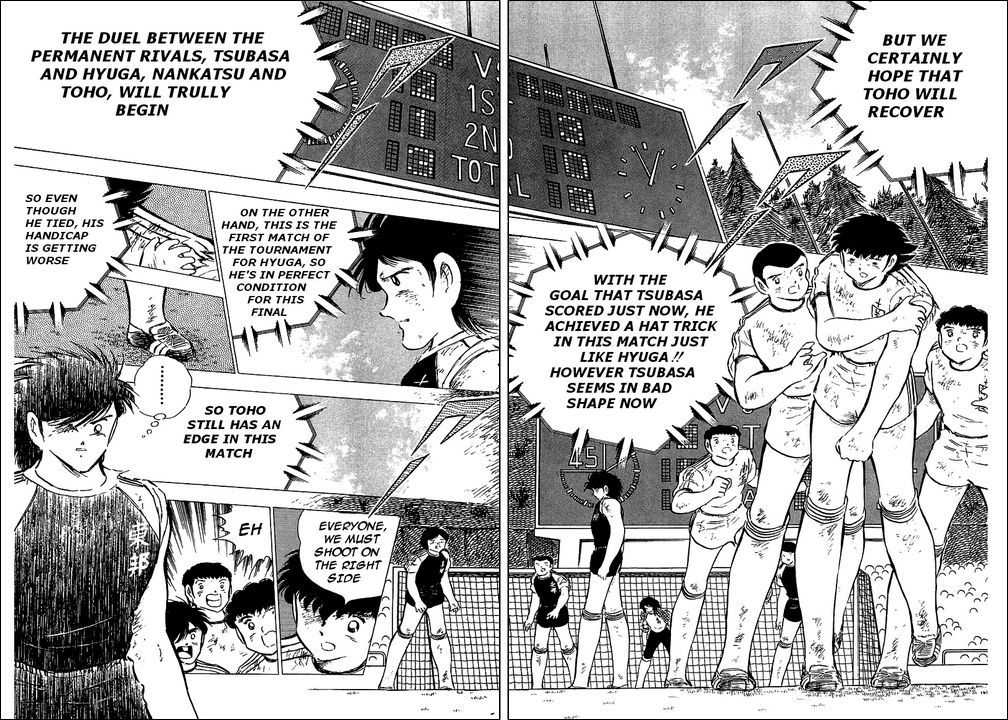 Captain Tsubasa Chapter 80 page 36 - Chapter 80: Incandescent Fighters, The Fierce Tiger And Tsubasa