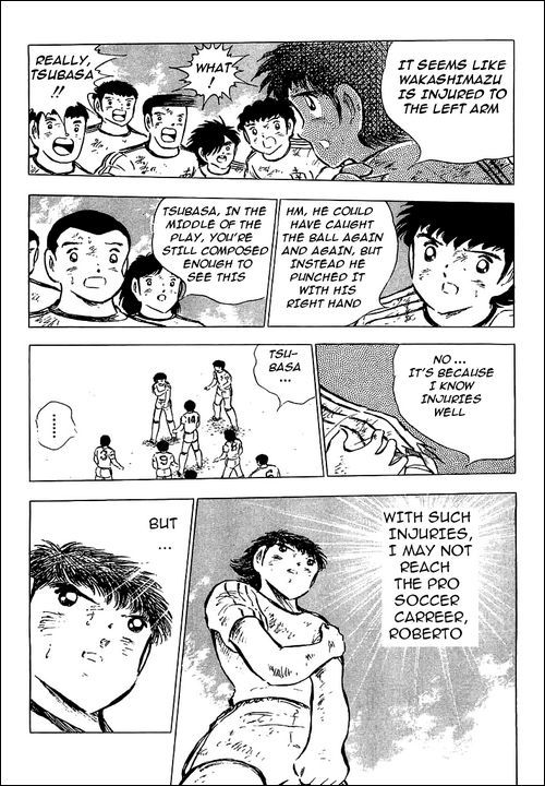 Captain Tsubasa Chapter 80 page 37 - Chapter 80: Incandescent Fighters, The Fierce Tiger And Tsubasa