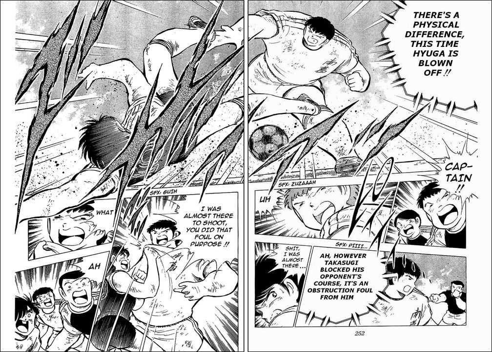 Captain Tsubasa Chapter 80 page 44 - Chapter 80: Incandescent Fighters, The Fierce Tiger And Tsubasa