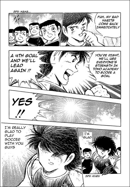 Captain Tsubasa Chapter 80 page 50 - Chapter 80: Incandescent Fighters, The Fierce Tiger And Tsubasa